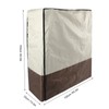 Folding Bed Cover Dustproof Waterproof Rollaway Bed Protective Cover for