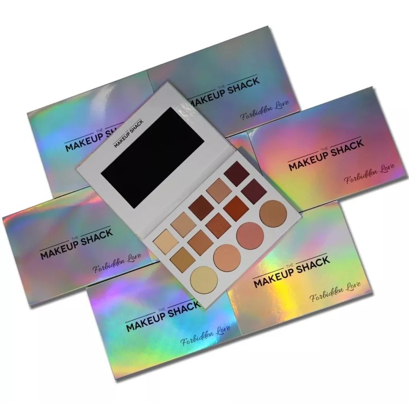 The Makeup Shack Paleta 10 Sombras Neutrales + Iluminadores The