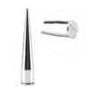 HEEPDD 10 Pcs 7mm Metal Spike Rivets, Cone Spikes Metallic