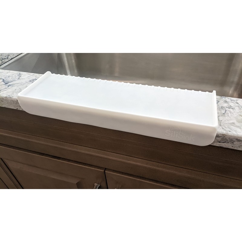 SiliSink Silicone Sink Edge Guard for Kitchen Sink - Fits