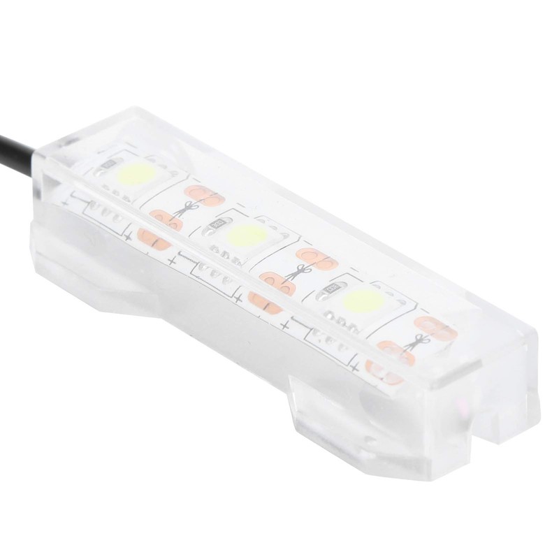 Underwater Light, USB Charging Plastic Portable LED Aquarium Light, 2.4X0.8Inch
