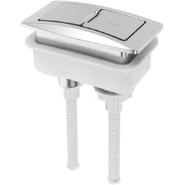 BESPORTBLE Botón Pulsador de Doble Descarga para Cisterna del Inodoro, Material Abs, Diseño Único y Fácil de Instalar para Baño Práctico y Moderno