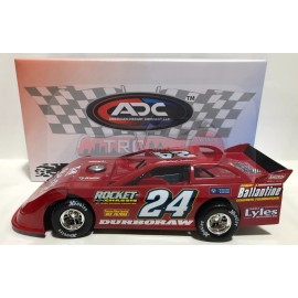 ADC Nathan Durboraw 2022 ADC 1/24 #24 Dirt Late Model Diecast