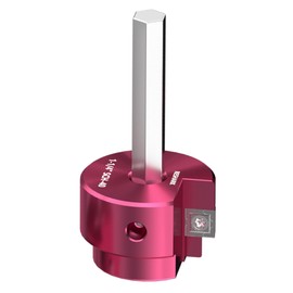 PVC Pipe Reamer 1-1/4 inch PVC Fitting Saver, PVC Reamer, PVC Pipe Socket Saver, Pipe Fitting Reamer with 3/8-Inch Hex Shaft for SCH40 PVC CPVC ABS Pipes