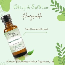 Abbey & Sullivan Fragrance Oil, Honeysuckle, 1 oz.