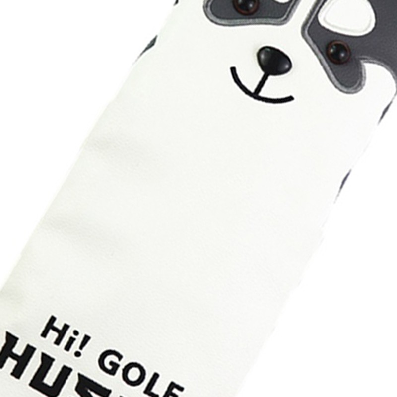 Golf Head Cover Waterproof Cute Dog Shaped Golf Head Protector