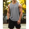 Ficerd 3 Pack Men's Big Tall Tank Tops, Cotton Moisture