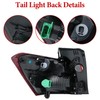 LEVANLIGHT Tail Light Assembly Compatible with Chevy Equinox 2018 2019