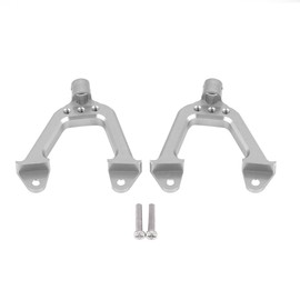 Front Suspension Bracket for AXIAL SCX10 Four wheel Drive Electric RC Car (Silver)