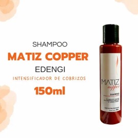 Shampoo Matizador Cobrizo Matiz Edengi 150 Ml