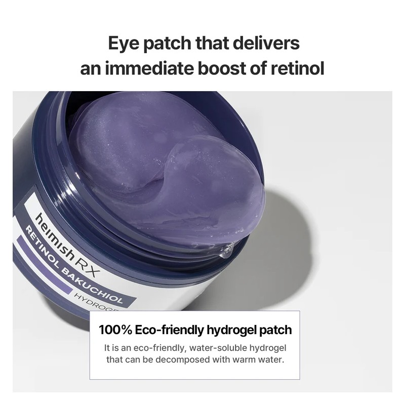 heimish [heimish]RX Retinol Bakuchiol Hydrogel Eye Patch (60ea)