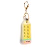 Llavero Didáctico de Tablas de Multiplicar, Material Educativo Lápiz Enmicado