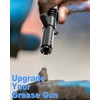 luckywagon Grease Gun Coupler Black Leakproof Grease Gun Tips Quick