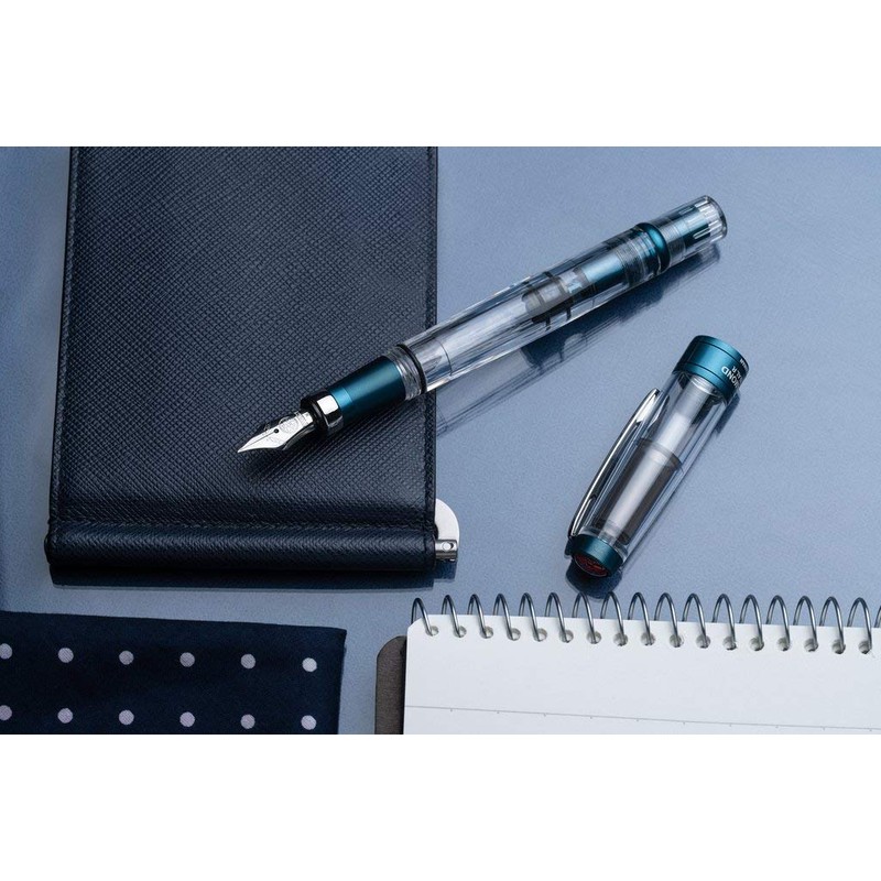 Twsbi Diamond 580AL R Prussian Blue Fountain Pen M Special