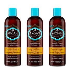 Hask Argan Oil Shampoo Repairing 12oz (3 Pack) by Hask Placenta