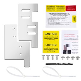 Generator Interlock Kit for Eaton Cutler Hammer 150-200 Amp Panels, 2 1/4" Inch Breaker Spacing, Safe & Easy Home Generator Connection (CH-5)