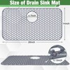 Inchoco Sink Protectors for Kitchen Sink Mat - 26"x 14"