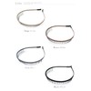 JewelVOX Headband Hair Band Hair Accessories Satin with Comb Thin