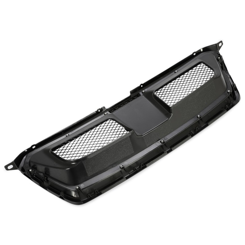 HECASA Sporty Black Mesh Front Grille Assembly Compatible with 2012-2016