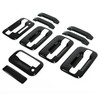HECASA 4 Door Handle Covers + Tailgate Handle Cover Compatible