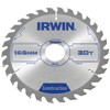 IRWIN IRW1897194 165 x 30mm 30-Teeth Circular Saw Blade with