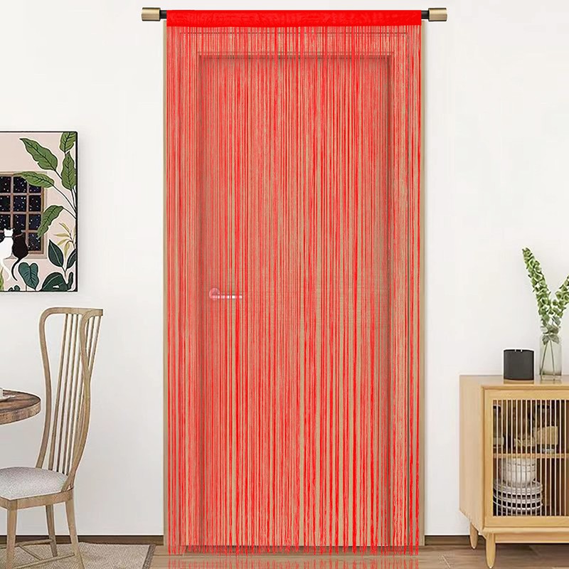 HSYLYM String Door Curtain Window Decoration Room Divider Decoration Single