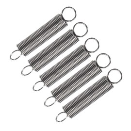 METALLIXITY Extension Spring (0.8x8x35mm/0.04"x0.32"x1.38") 5Pcs, 304 Stainless Steel Tension Spring Wire - for Home Repair Construction Machinery
