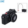 JJC 40CM Red Mechanical Locking Camera Shutter Release Cable with