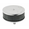 Empi 9045 4" Tall/5-1/2 Round, Chrome Air Cleaner Stock 2"