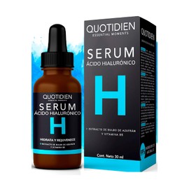 Serum cido Hialurnico Facial  Vitamina B5  Extracto de Bulbo de Azafrn  99 Ingredientes Naturales  Hidratacin Intensa  Skin Care Ideal para todo tipo 