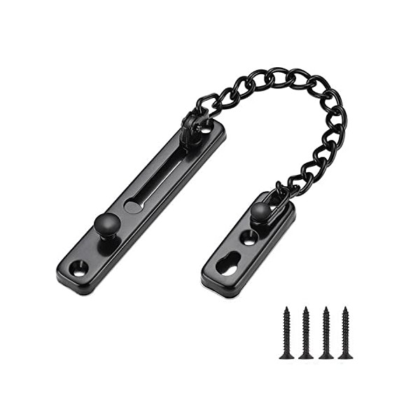 JINXM Door Security Chain Sliding Bolt Latch Guard Safety Catch