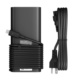 130W Dell Laptop Charger-USB C Laptop Charger Replacement for Dell XPS 15 2in1 17 9520 9575 9700 Precision 5530 2in1 3550 3560 5550 5750 Latitude 7420 7410 7310 7210 9510 5420 Type C Power Cord