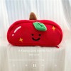 Estuche For Lápices Con Forma De Manzana Roja Sonriente De