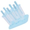 DEARMAMY 6pcs Homemade Popsicle Molds Plastic Ice Pop Maker Ice