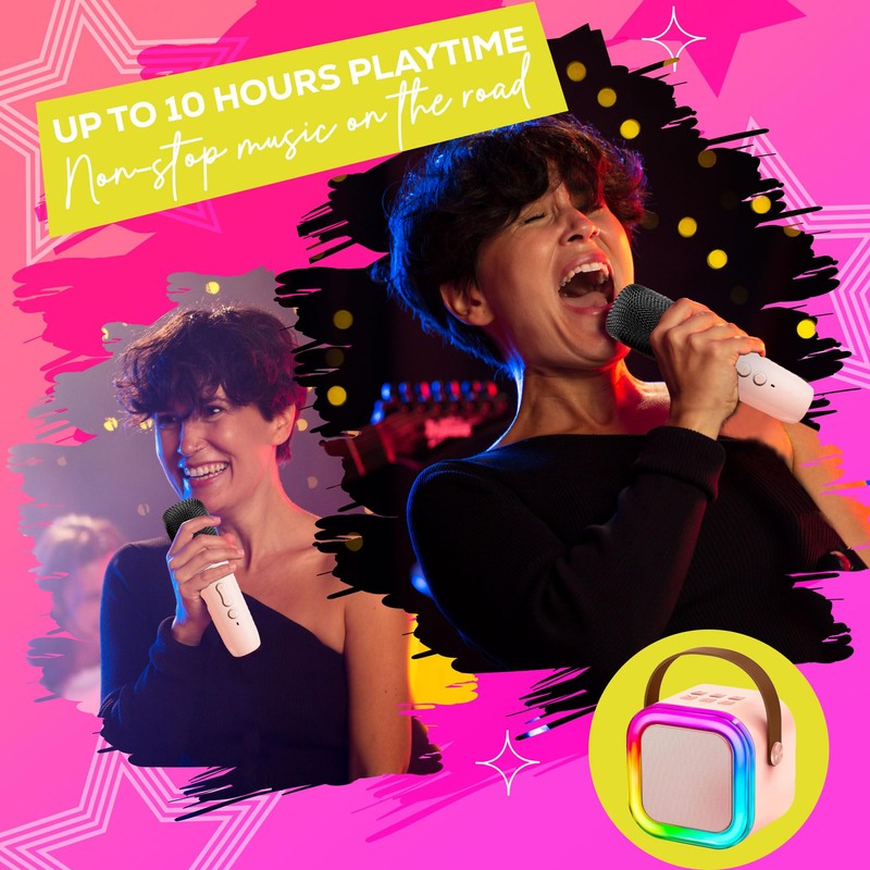 KTV Machine for Kids， High Sound Quality with Easy Connectivity