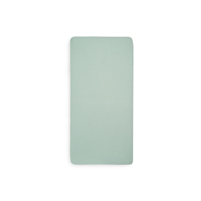 Jollein Jersey Fitted Sheet 60 x 120 cm Ash Green