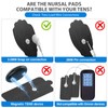 TENS Unit Electrode Pads NURSAL 20 Pack 3.5mm Snap EMS