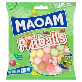 Maoam Pinballs - 140g - Pack of 3