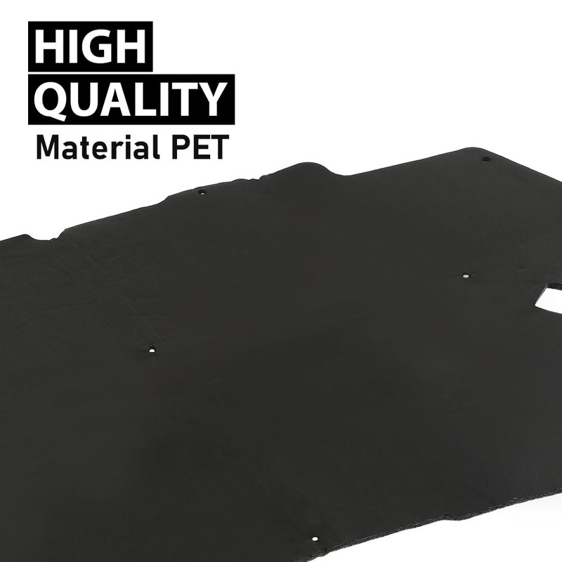 G-PLUS Hood Insulation Pad with Clips Compatible with 2002-2008 Dodge
