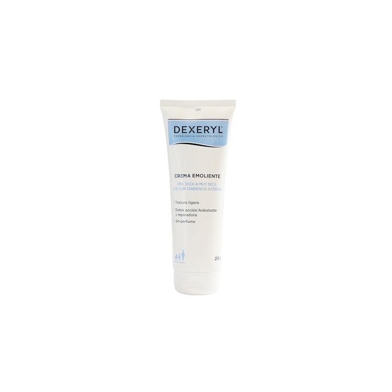 Dexeryl Crema Hidratante Emoliente para Piel Seca, 250g