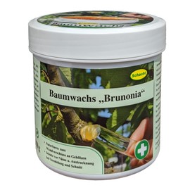 Tray 1BAUM250 Baumwachs "Brunonia 250 g Tin