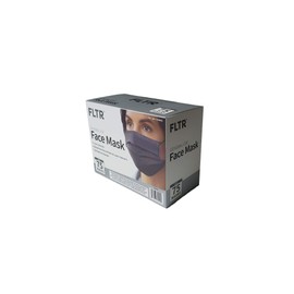 General Use Face Mask, Black, 75 count