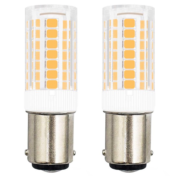 TRIJZHOU Pack of 2 Sewing Machine Bulbs Bayonet B15d LED