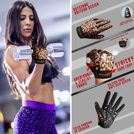ZEROFIRE - Guantes de entrenamiento de dedo completo para mujeres y hombres, guantes de levantamiento de pesas con protección completa de la palma y agarre extra para gimnasio, levantamiento de pesas,