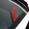autopart2021 Red Carbon Fiber Instrument Dashboard Side Panel Trim For