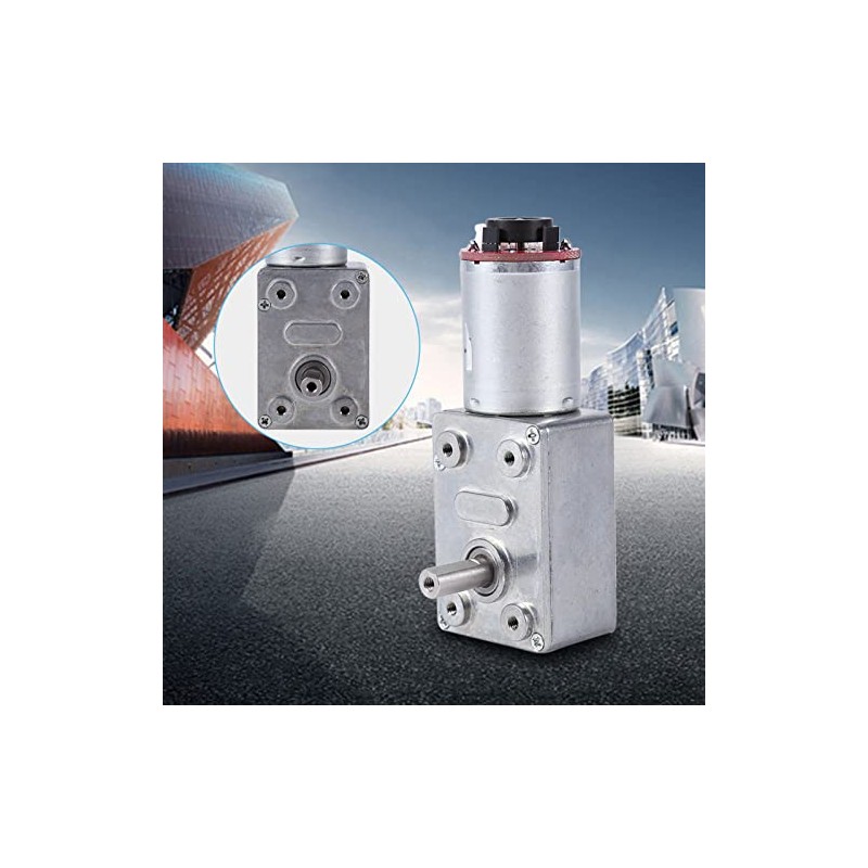 FTVOGUE Motor Reductor de DC 12V Encoder de Motor de