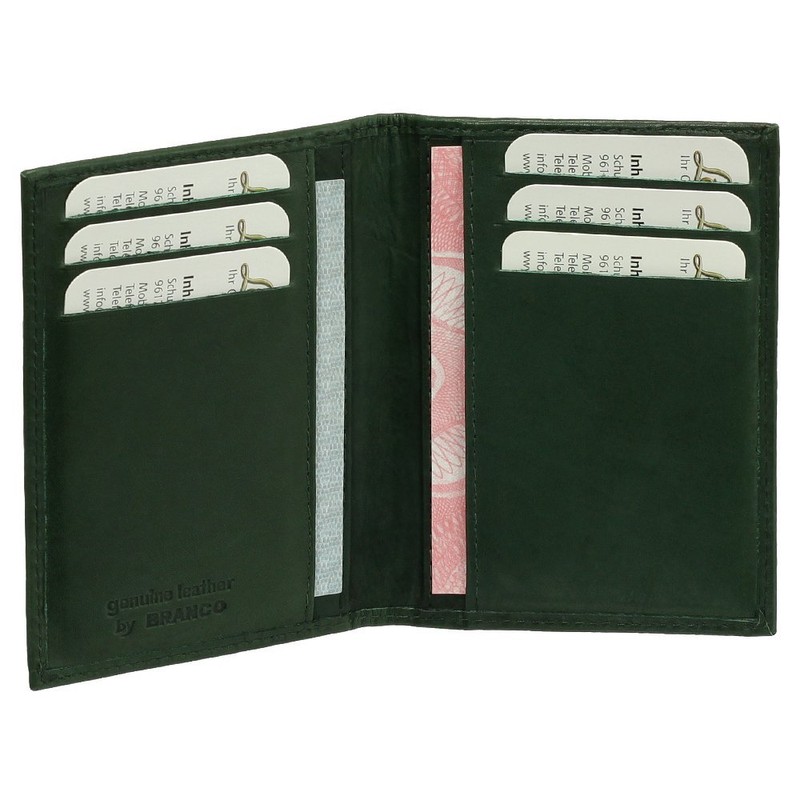 Luxury Leather ID Card Holder Basic Document Folder Ideal for