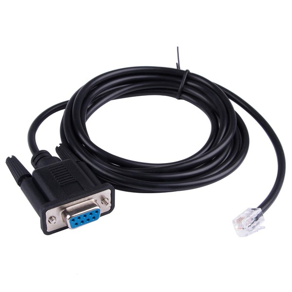 TLS2200 Printer Cable DB9 RS232 Serial to RJ22 Adapter Cable