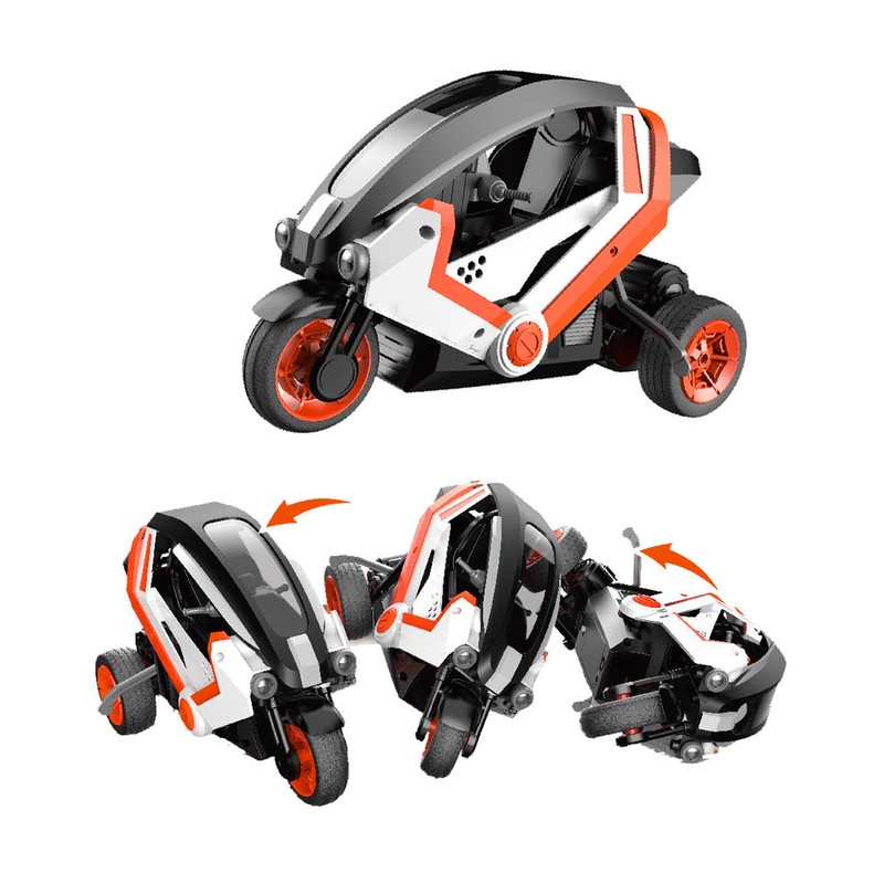 1:8 2.4G Remote Control Stunt Motorcycle 360 Degree Rotating Drift
