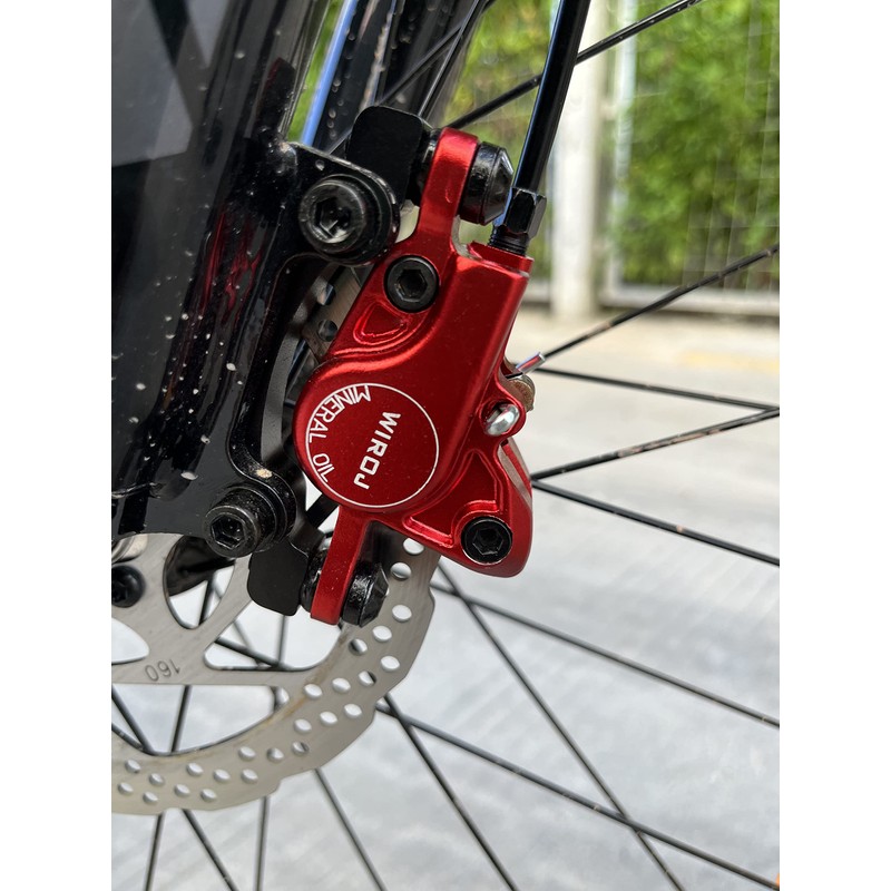 WIROJ Mountain Bike Hydraulic Disc Brake Set, Front & Rear